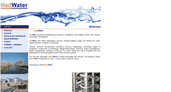 Desktop Screenshot of nedwater.eu